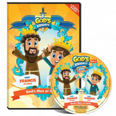 Brother Francis DVD Ep. 28: God's Knights Vol. 2 - St. Francis of Assisi and St. Dominic Savio